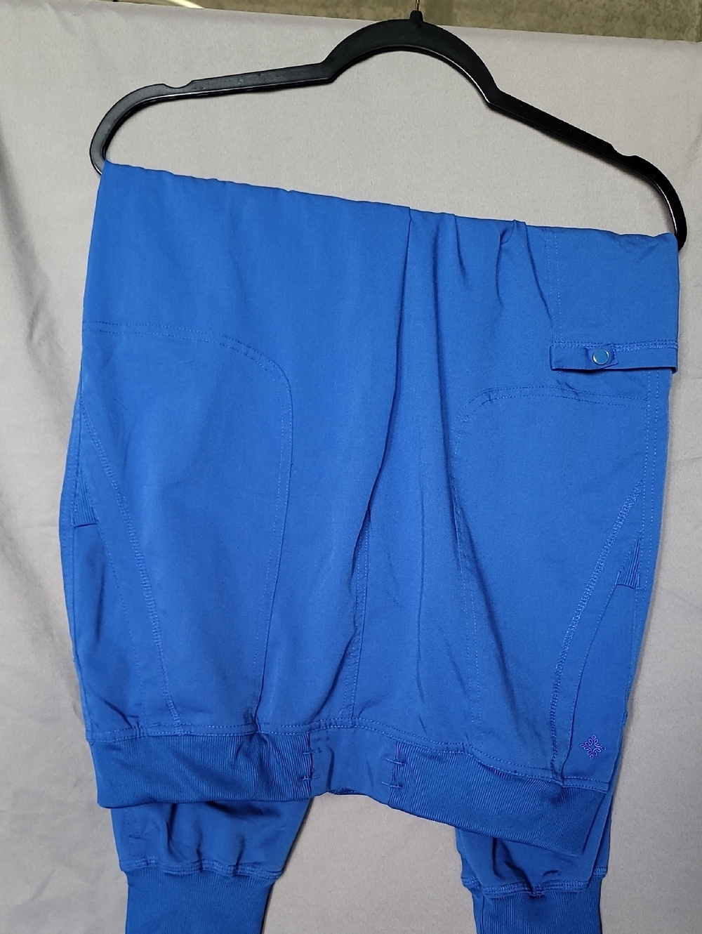 Med Couture Royal Blue Scrub Pants In MT, Medium TALL